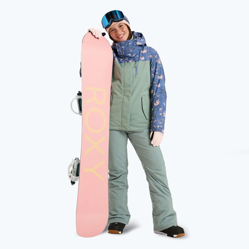 Snowboardjacke Damen ROXY Roxy Jetty Block wild wind chloe blossom 2
