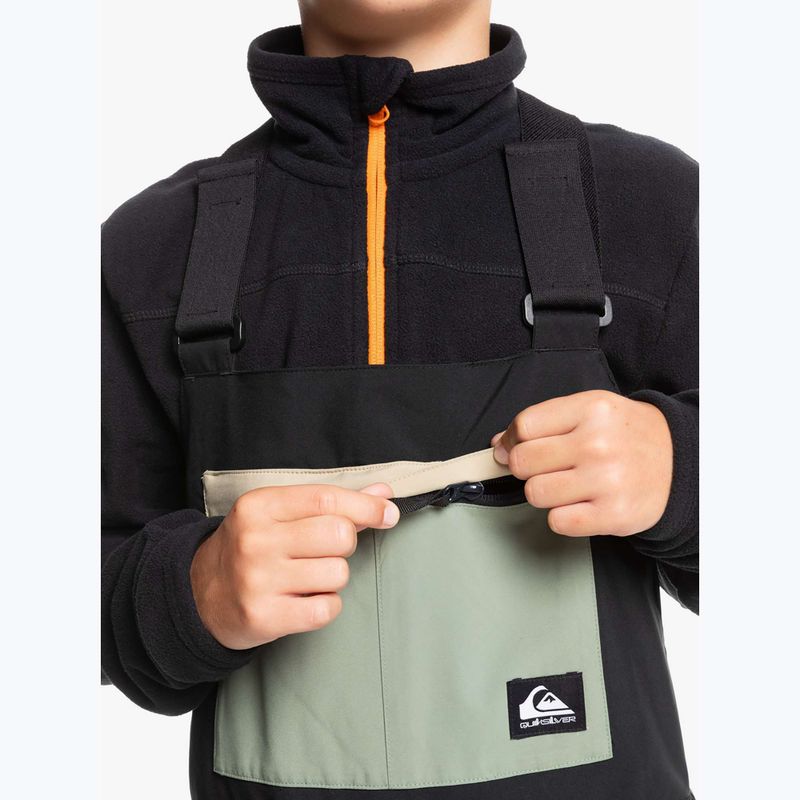 Snowboardhose Kinder Quiksilver Mash Up Bib true black 6