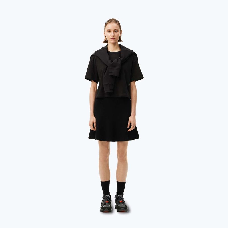 Shirt Damen Lacoste TF2523 black 2