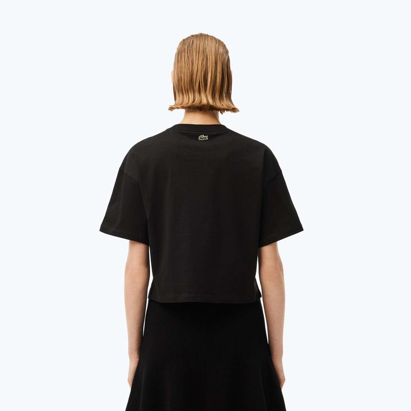 Shirt Damen Lacoste TF2523 black 3