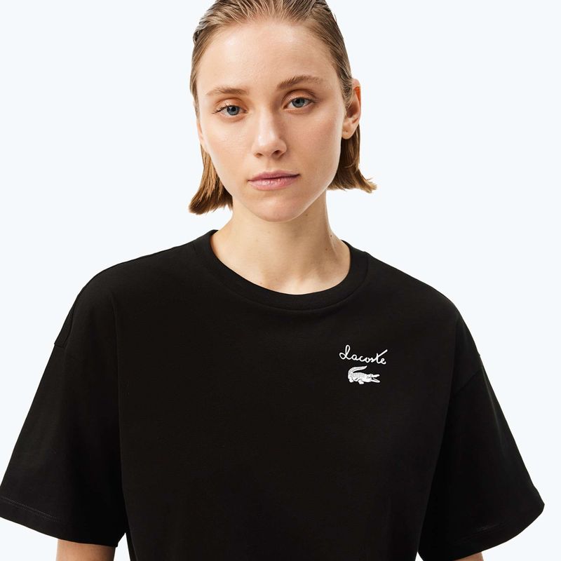 Shirt Damen Lacoste TF2523 black 4