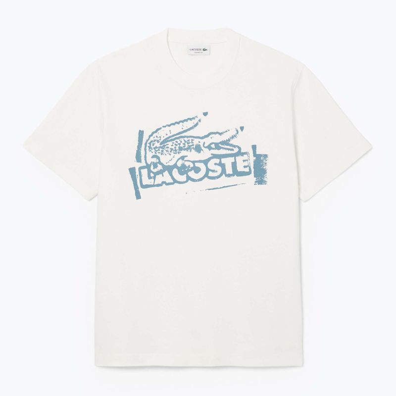 Shirt Herren Lacoste TH0284 flour/limestone