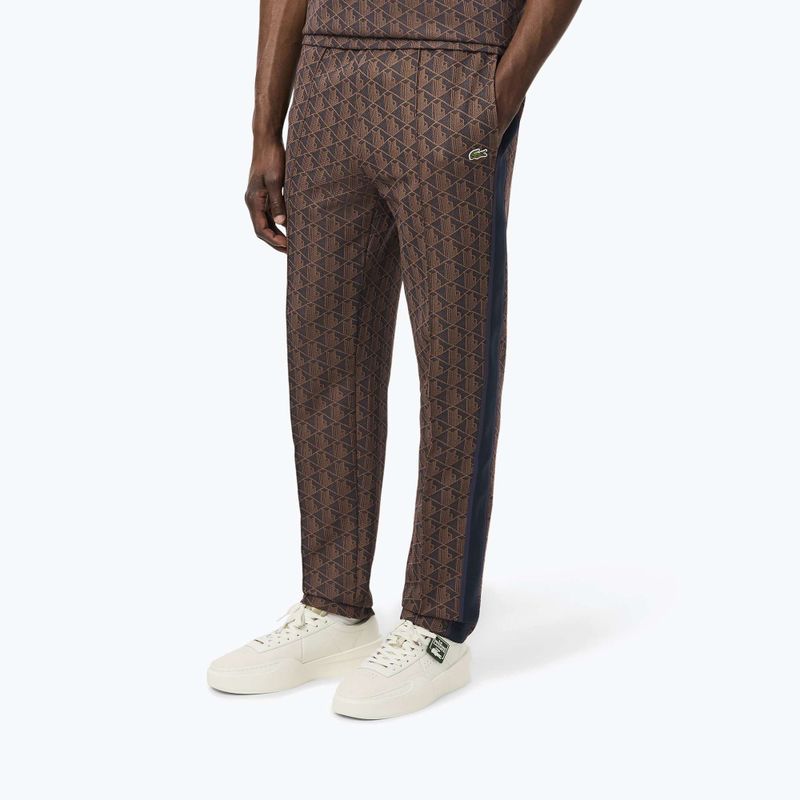 Lacoste XH1440 Herrenhose Samt/Datum Braun