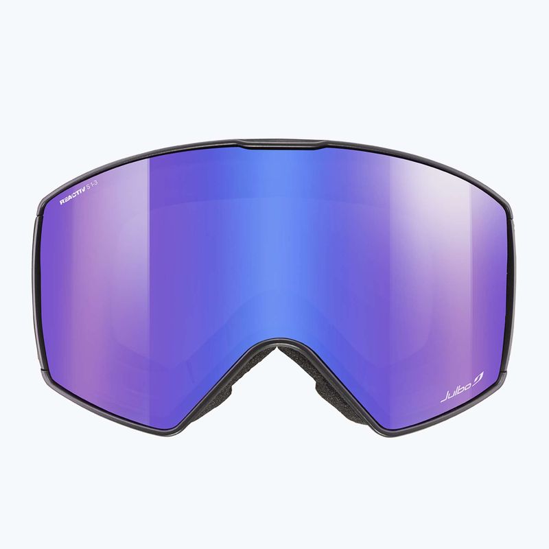 Skibrille Julbo Launcher Reactiv High Contrast black/flash blue 6