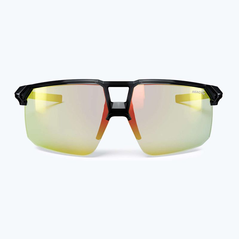 Sonnenbrille Julbo Liry Reactiv Light Amplifier shiny black/shiny translu dark grey 3