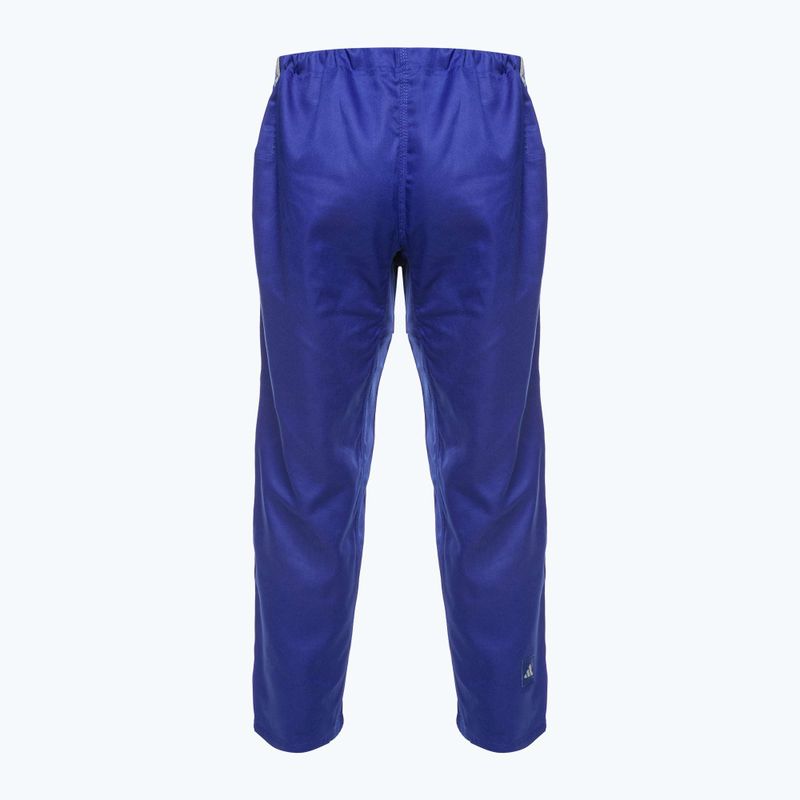 GI für brasilianisches Jiu-Jitsu adidas Rookie blau/grau 5