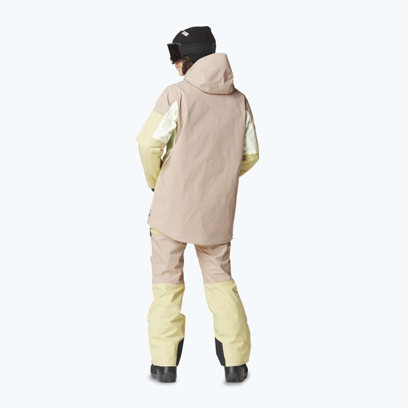 Skijacke Damen Picture Haakon roebuck / lime / cream hemp 3