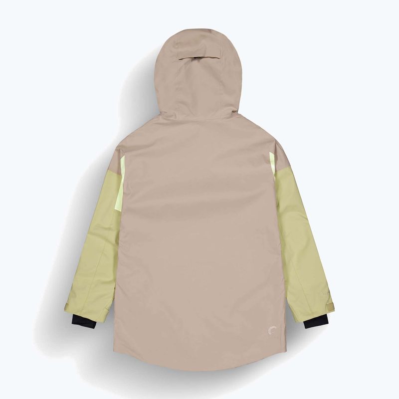 Skijacke Damen Picture Haakon roebuck / lime / cream hemp 8