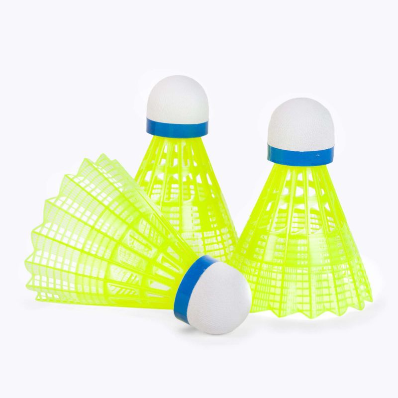 Sunflex Nylon Federbälle 3XY 3 Stück gelb 53559 3