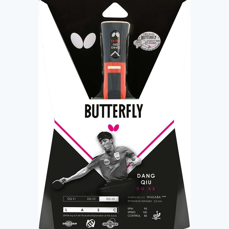 Tischtennisschläger Butterfly Dang Qiu X3