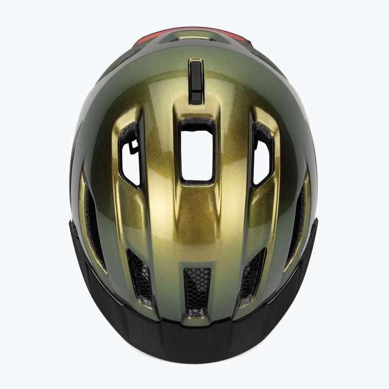 Fahrradhelm ABUS Urban-I 4.0 green pepper 6