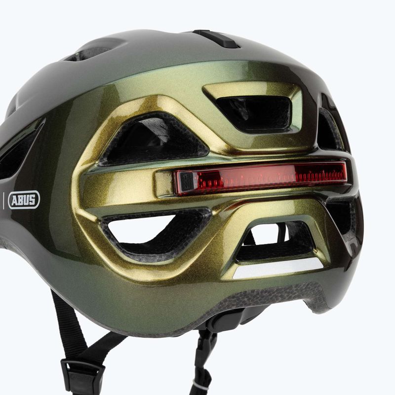 Fahrradhelm ABUS Urban-I 4.0 green pepper 9