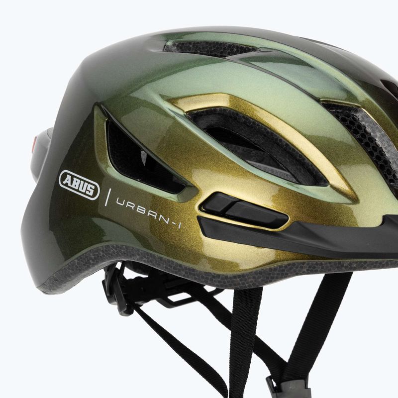 Fahrradhelm ABUS Urban-I 4.0 green pepper 10