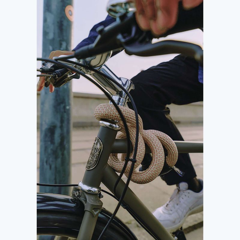 Fahrradschloss ABUS Yarnit 4004K/110 sand stone 3