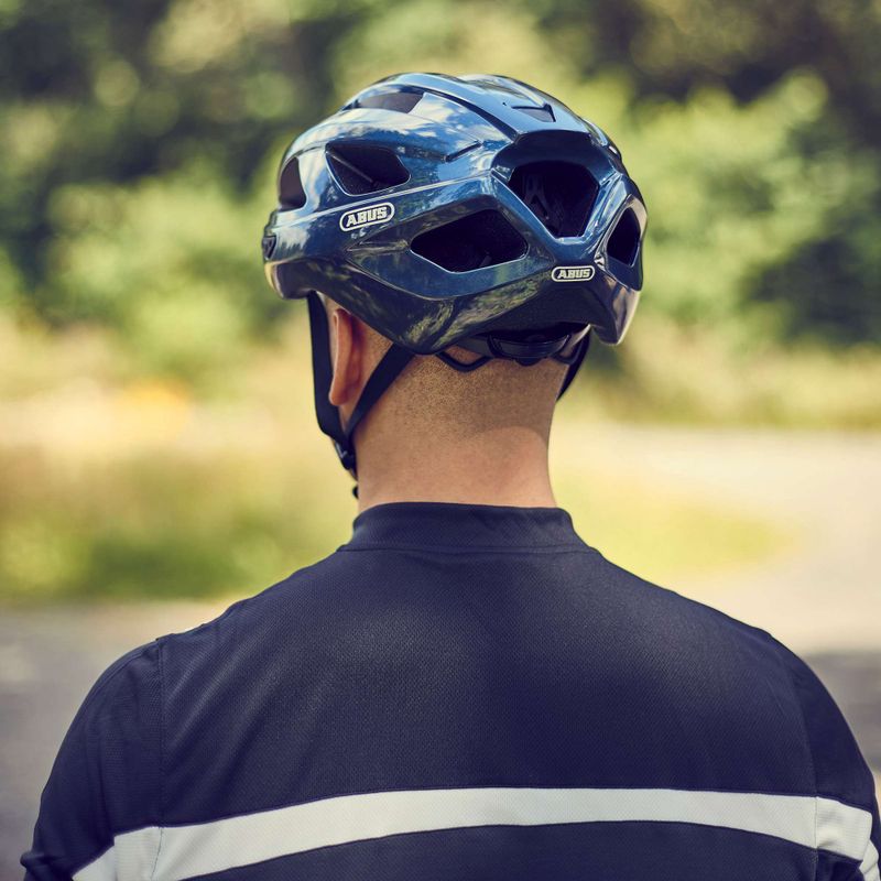 ABUS Fahrradhelm Macator navy blau 67326 9