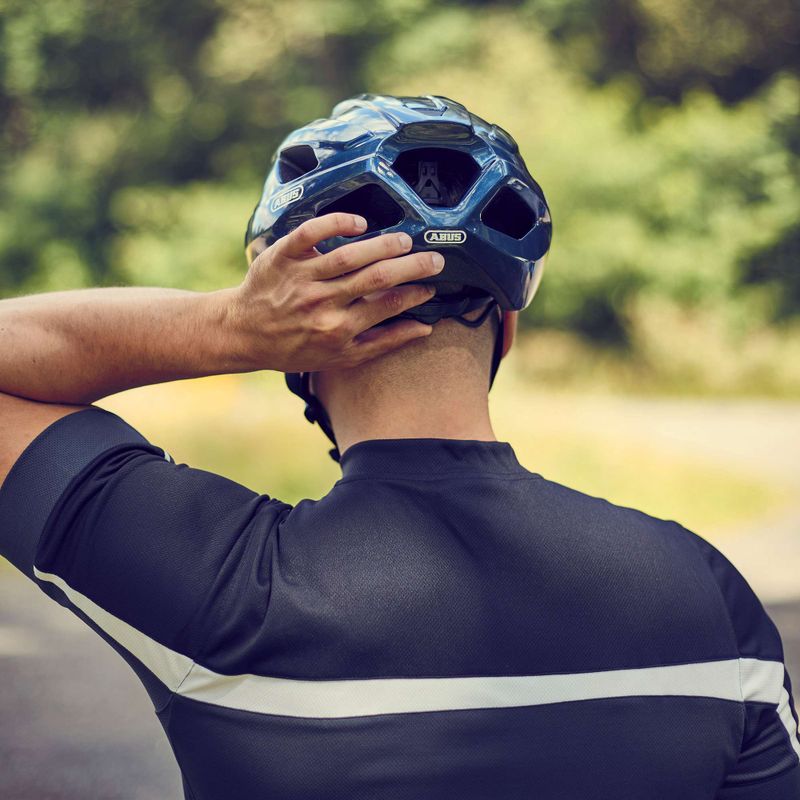 ABUS Fahrradhelm Macator navy blau 67326 7