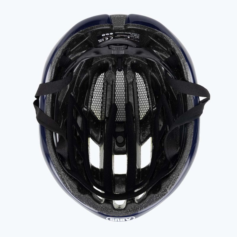 Fahrradhelm ABUS AirBreaker Movistar Team 24 navy/yellow/white 5