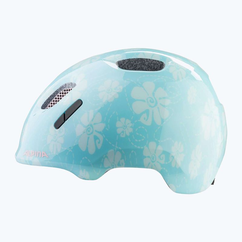 Fahrradhelm Kinder Alpina Ximo 2 Jr aqua rose flower gloss 10