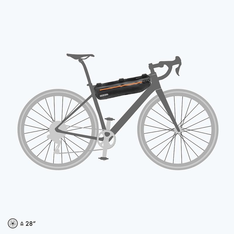 Fahrradtasche Ortlieb Bike Packing unter dem Rahmen Frame-Pack Toptube schwarz O-F9942 7