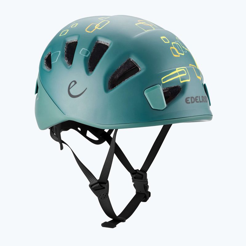EDELRID Shield II Kinderkletterhelm jade/petrol