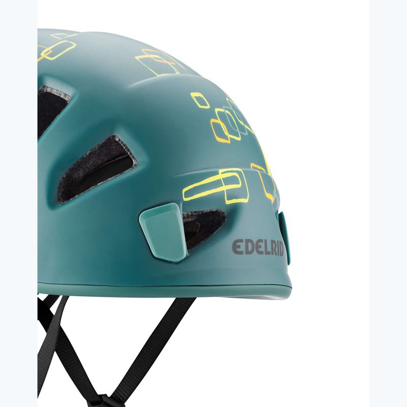 EDELRID Shield II Kinderkletterhelm jade/petrol 2