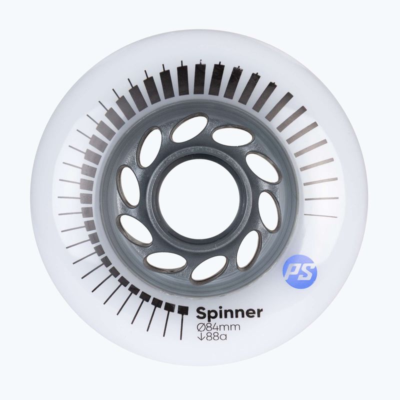 Inlinerrollen Powerslide Spinner 84 mm/88A 4 pcs. white