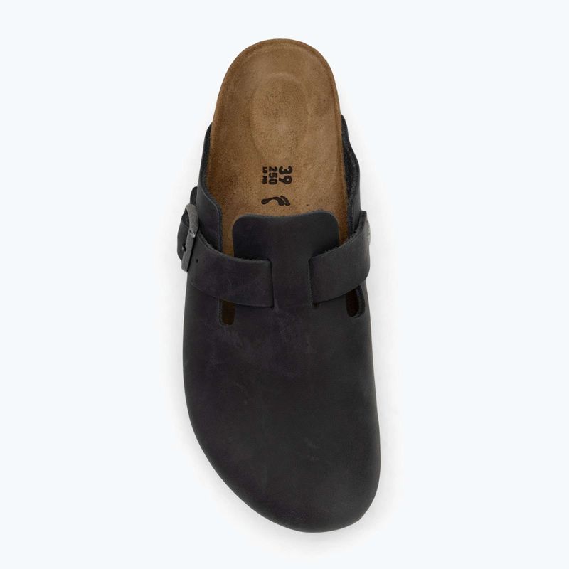 BIRKENSTOCK Boston LEOI Schmale schwarze Flip-Flops 5
