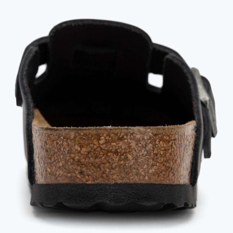 BIRKENSTOCK Boston LEOI Schmale schwarze Flip-Flops 6