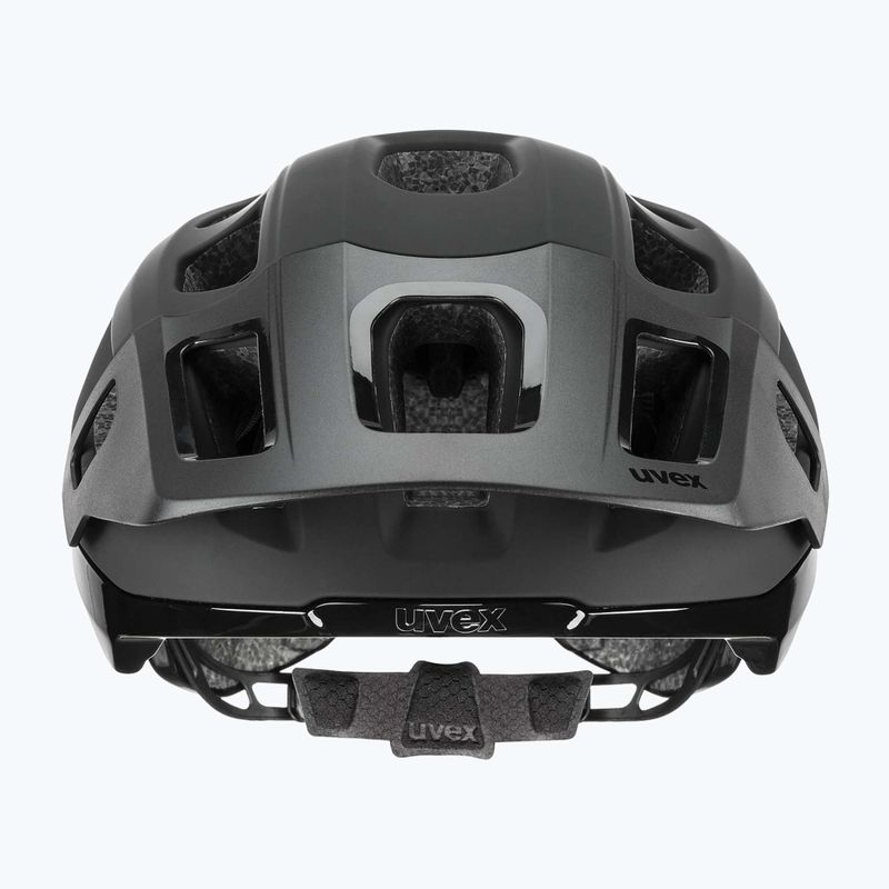 UVEX Fahrradhelm React schwarz matt 7