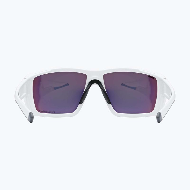 Sonnenbrille UVEX Mtn Venture CV white matte/mirror gold 3