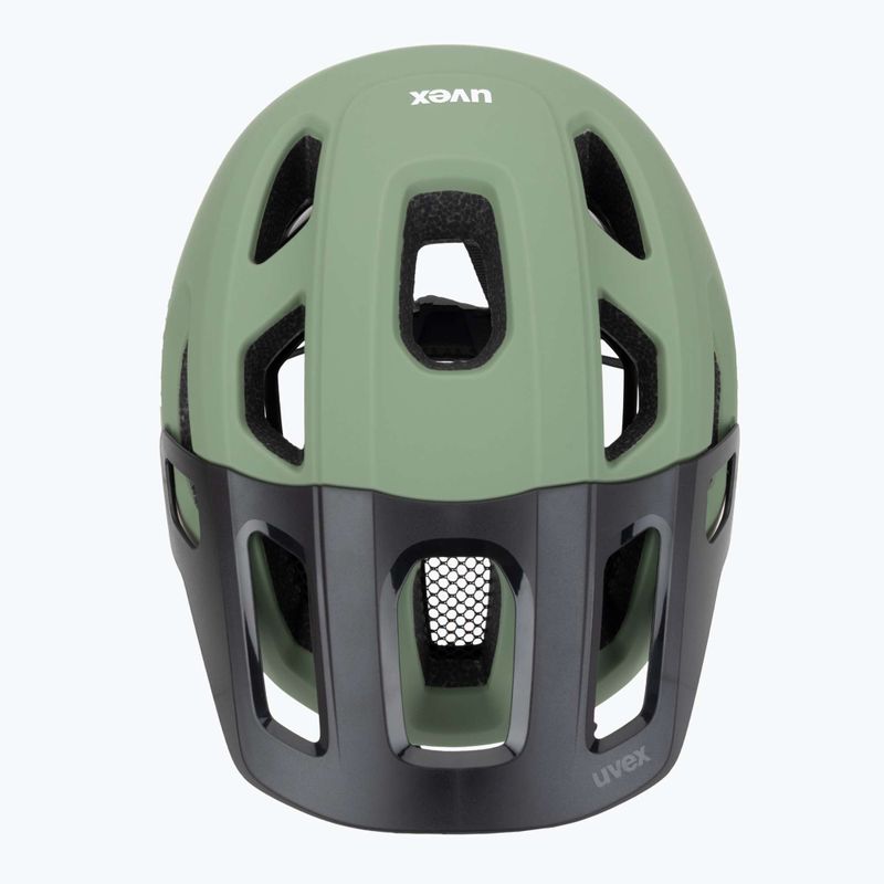 UVEX React MIPS Fahrradhelm moosgrün/schwarz matt 6