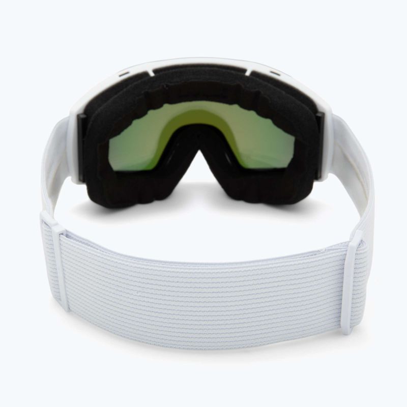 Skibrille UVEX Victorious S FM white matt/mirror orange 3