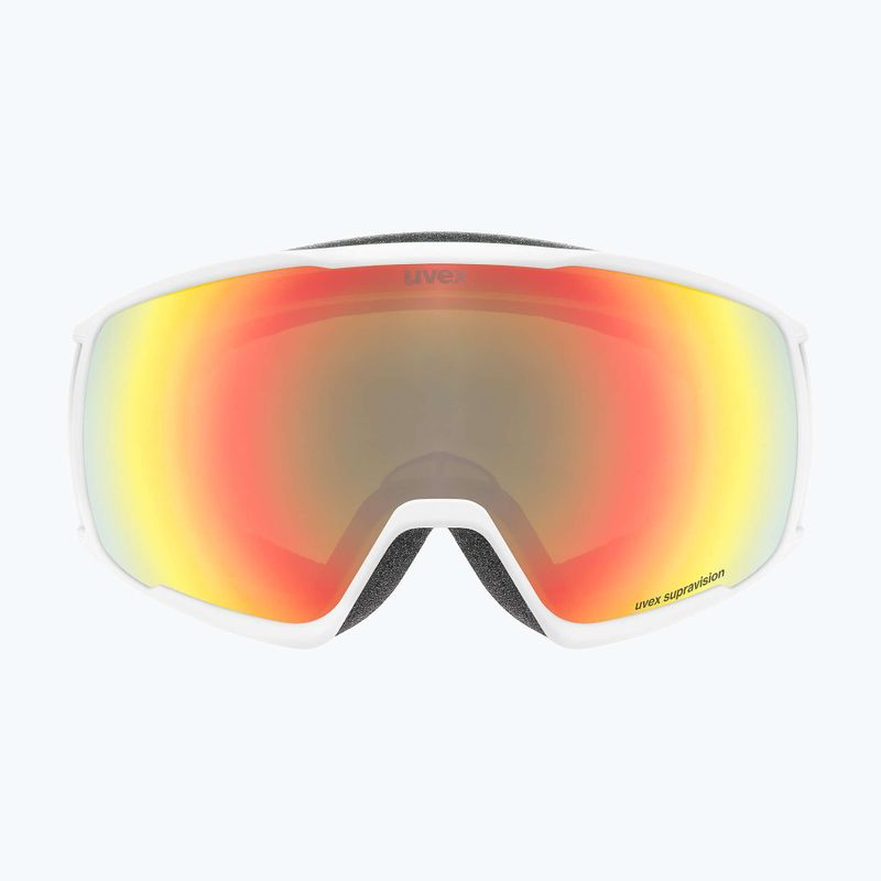 Skibrille UVEX Victorious S FM white matt/mirror orange 6