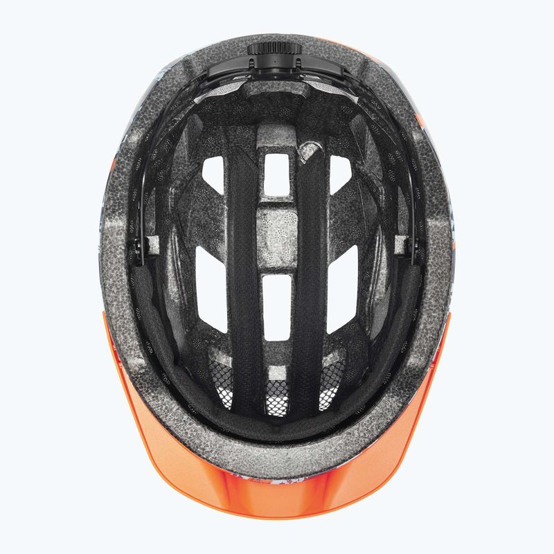 Fahrradhelm Kinder UVEX Air Wing 2 papaya/bubble blue 12
