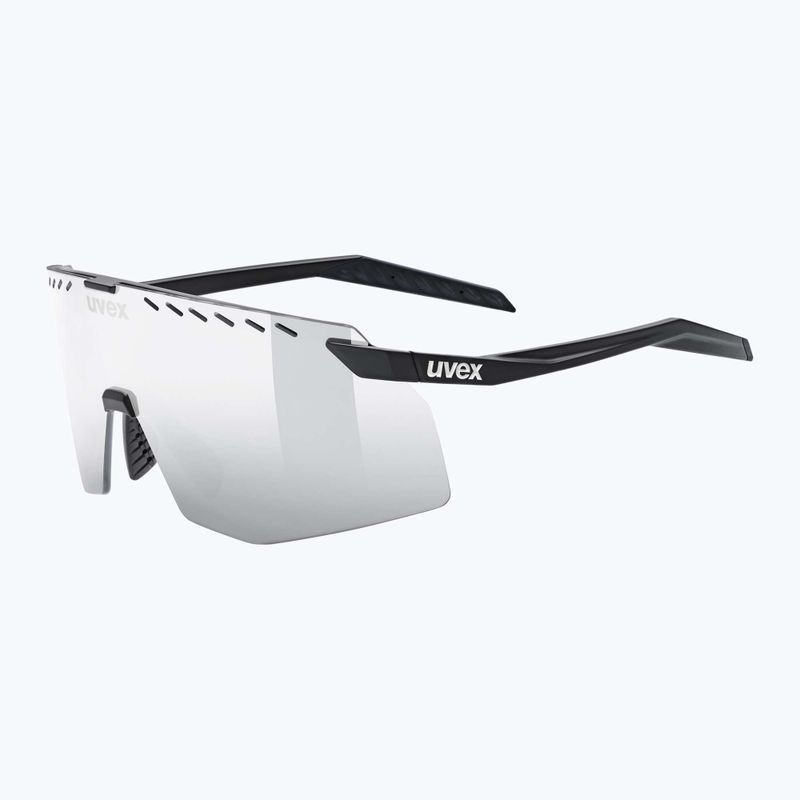 Sonnenbrille UVEX Pace Stage black matt/mirror silver