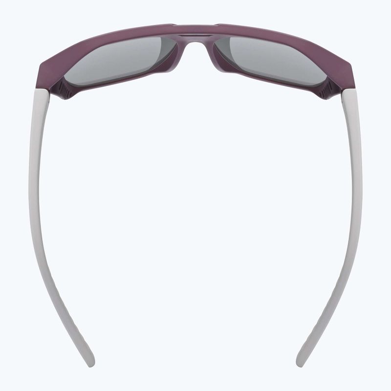 Kinder-Sonnenbrille UVEX Cosmic Jr cranberry/grey matt/mirror silver 4