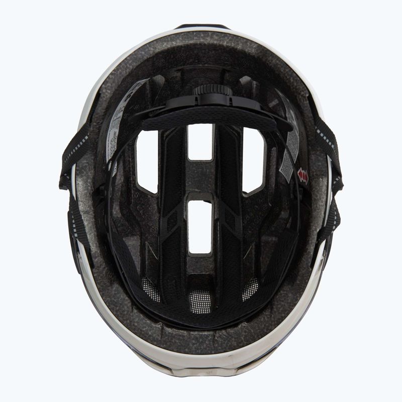 Fahrradhelm UVEX Stride Visor white matt/lite mirror silver 5