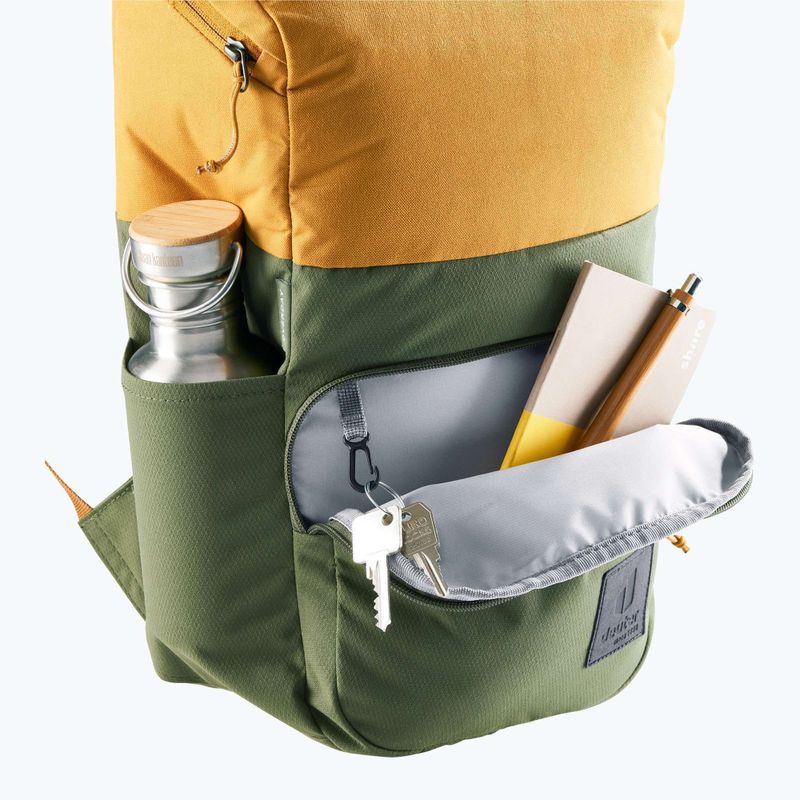 Deuter Overday 15 l Kinder-Wanderrucksack khaki/zimt 7
