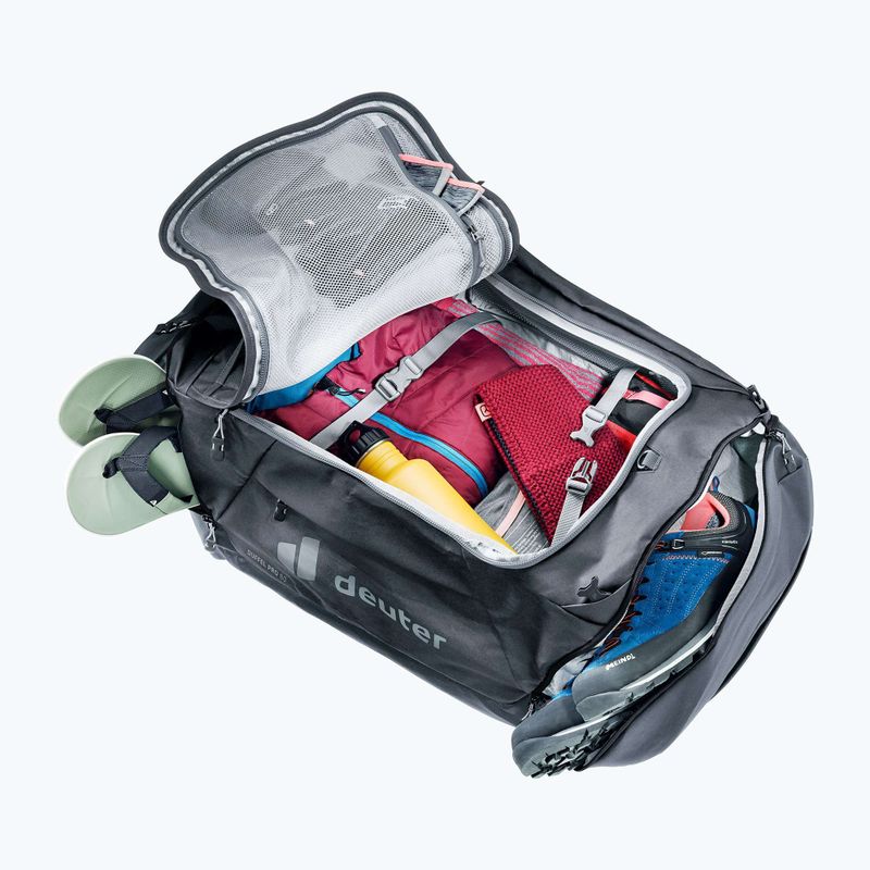 Reisetasche deuter Duffel Pro 60 l black 9