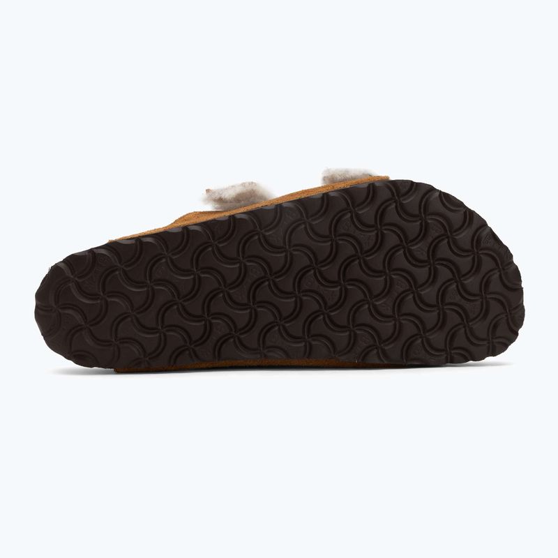 BIRKENSTOCK Arizona Shearling SL Regular Nerz-Flip-Flops 4