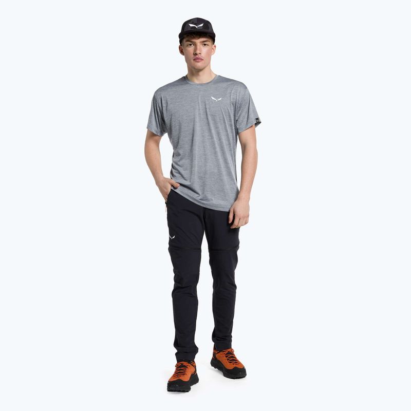 Salewa Herren-Trekkinghemd Puez Melange Dry grau 00-0000026537 2