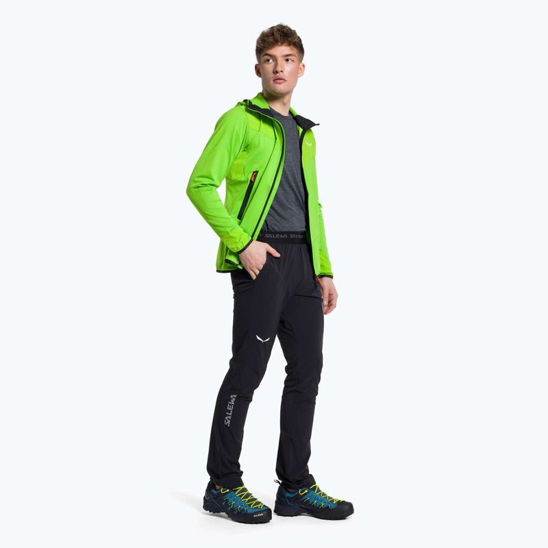 Salewa Herren Agner Hybrid PL/DST FZ Hoody Fleece-Sweatshirt grün 00-0000027371 2