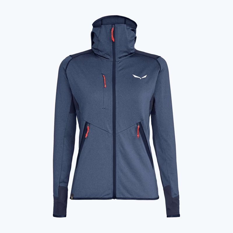 Salewa Damen Fleece Agner Hybrid PL/DST FZ Hoody navy blau 00-0000027372 10