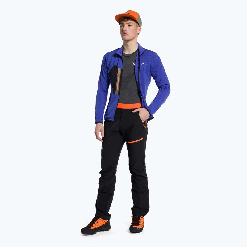 Herren Salewa Pedroc Fleece-Sweatshirt blau 00-0000027719 2