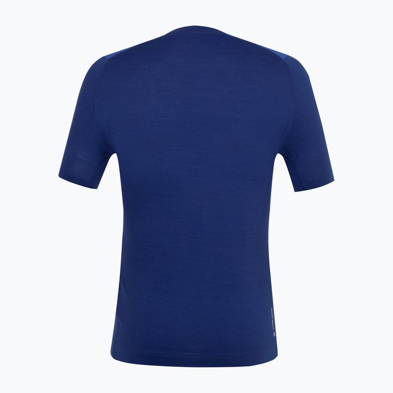 Herren Salewa Agner AM Trekkinghemd blau 00-0000028306 5