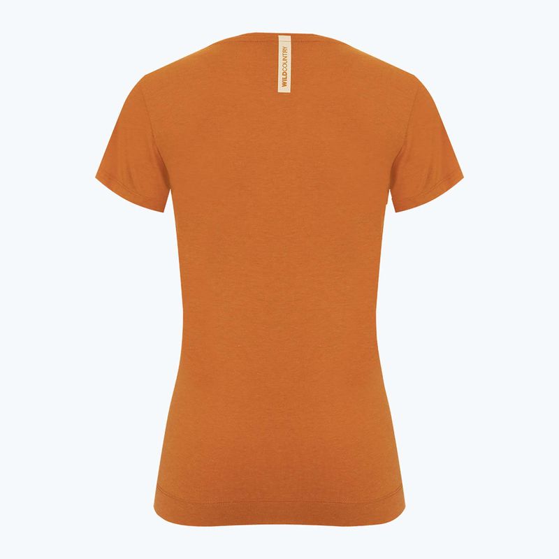 Wild Country Flow Sandstein Frauen Klettern T-Shirt 40-0000095239 6
