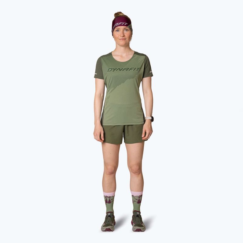 Damen DYNAFIT Alpine 2 Tee Salbei Lauf-T-Shirt 2