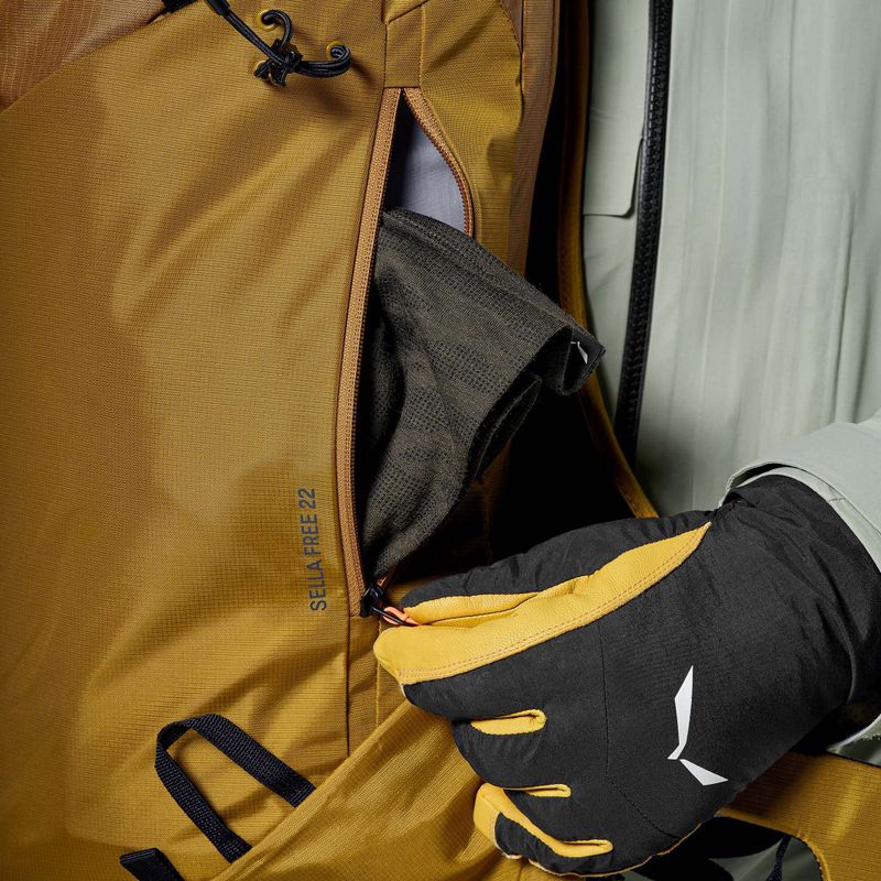 Skitourenrucksack Salewa Sella Free 22 l golden brown 4