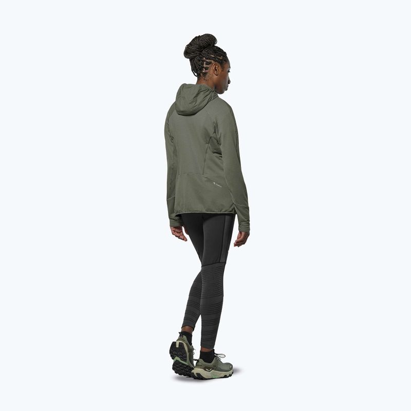 Damen-Windjacke Salewa Pedroc Polarlite Wind Hood faded green 3