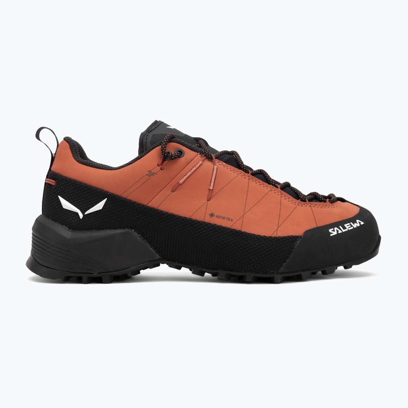Damen-Zustiegsschuhe Salewa Wildfire Leather 2 GTX etruscan red/black 2